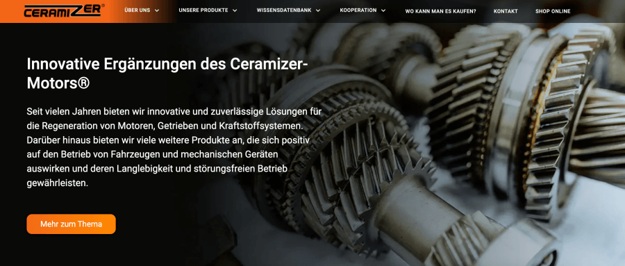 Ceramizer- Website